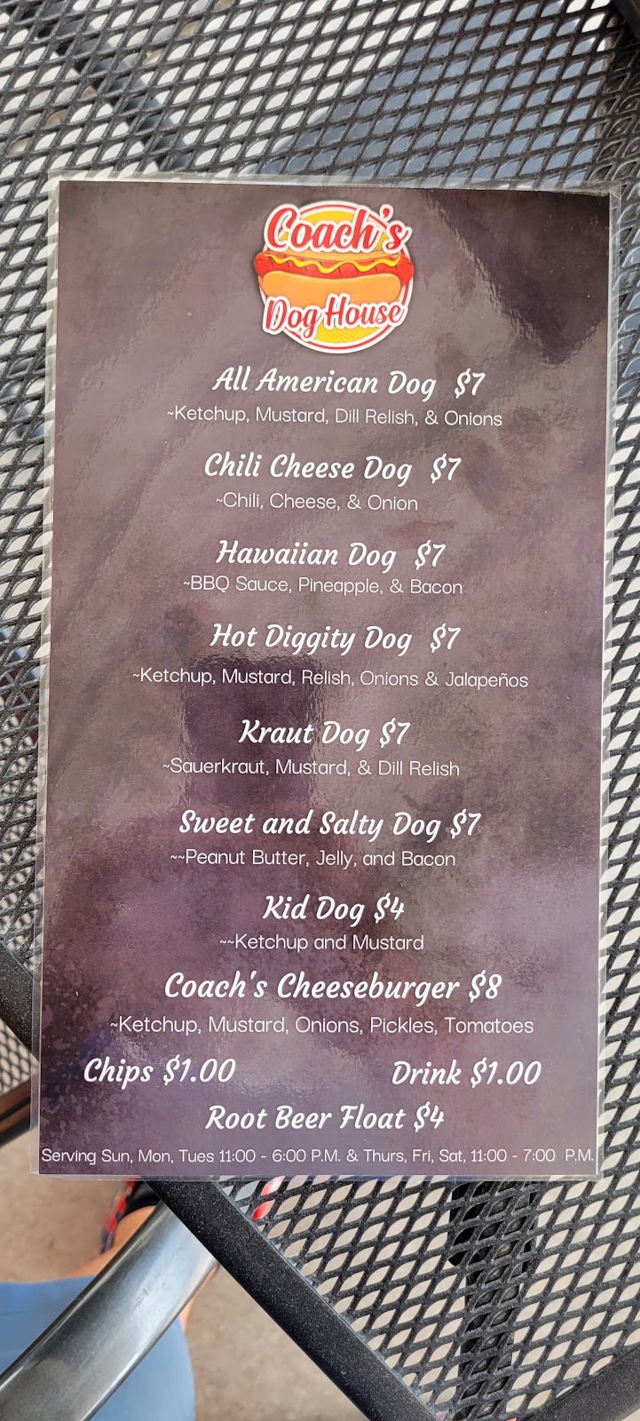 Coachs Dog House | restaurant | 150 S Main St, Marysvale, UT 84750, USA