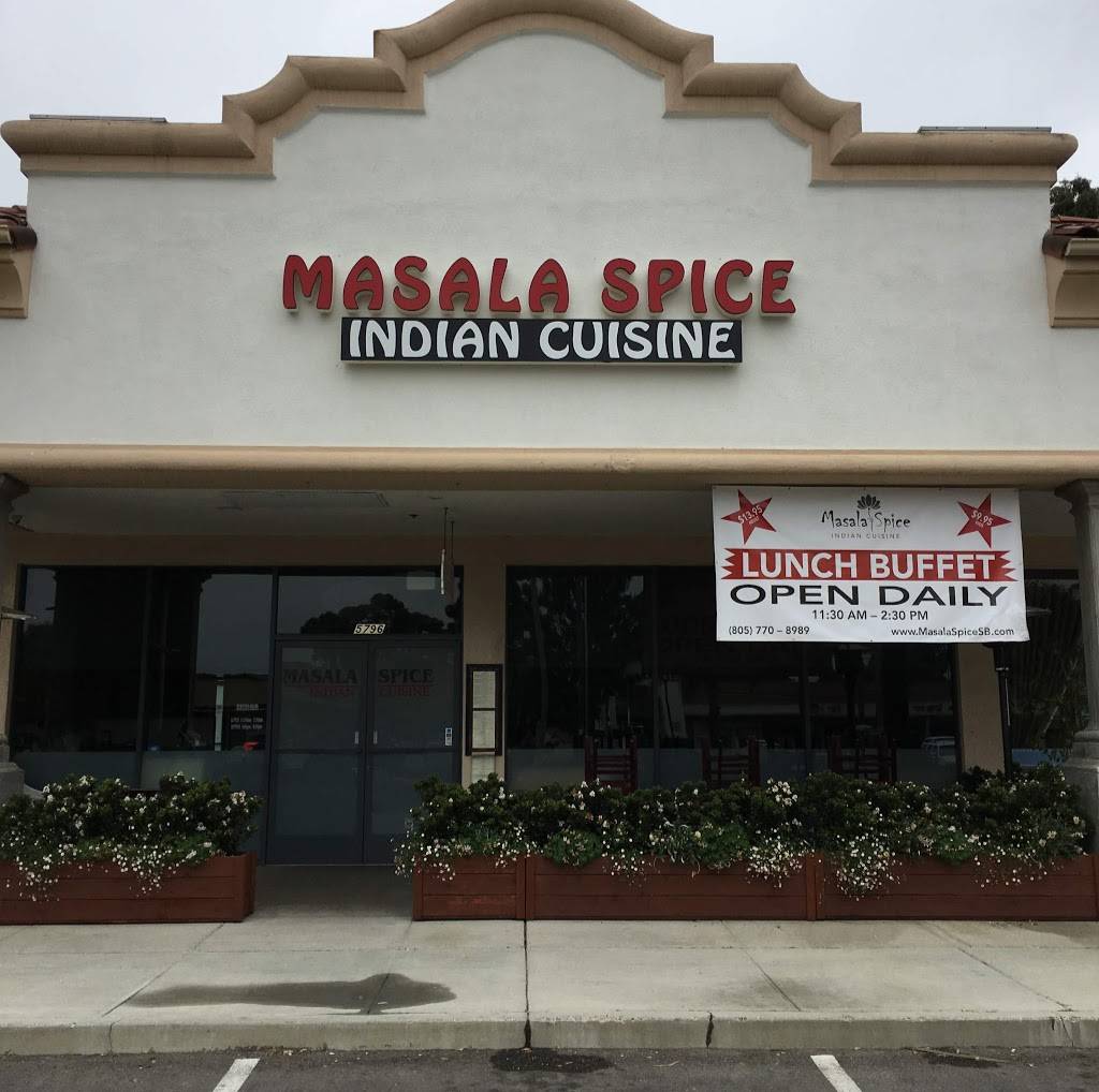 Masala Spice Indian Cuisine 5796 Calle Real, Goleta, CA 93117, USA