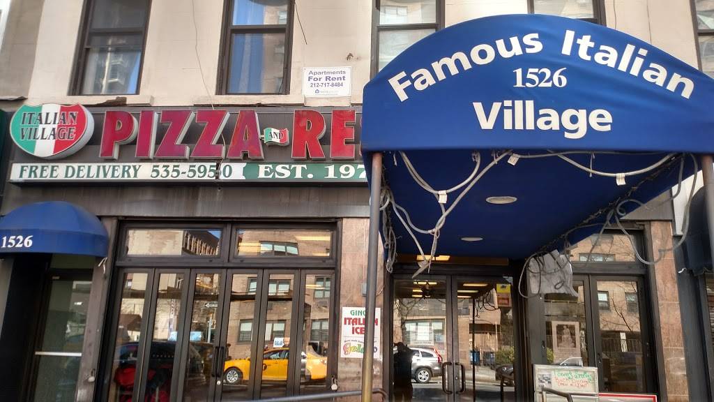 Italian Village Pizza Restaurant 1494 1st Avenue 1 New York Ny 10075 Usa