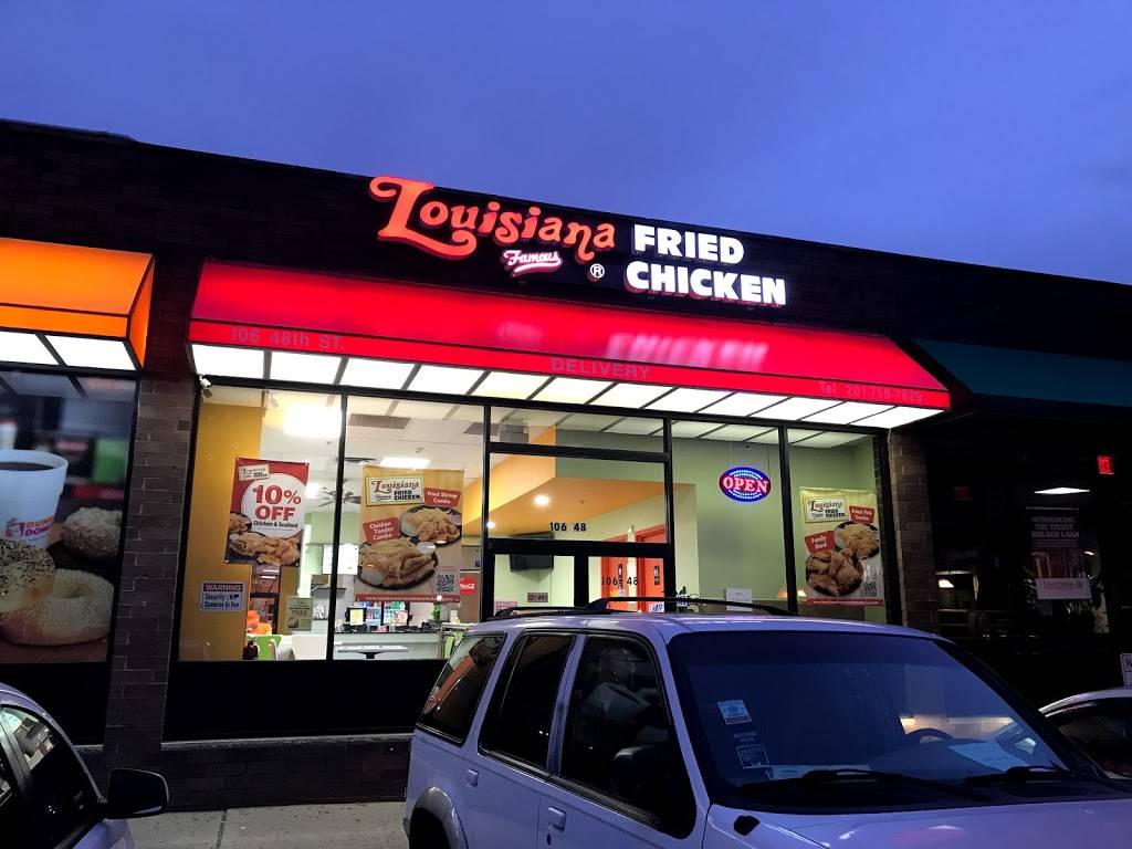 Louisiana Famous Fried Chicken | restaurant | 106 48th St, Union City, NJ 07087, USA | 2017587829 OR +1 201-758-7829
