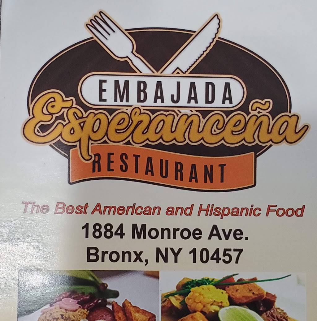 Embajada Esperanceña | restaurant | 1884 Monroe Ave, The Bronx, NY 10457, USA | 3472716181 OR +1 347-271-6181