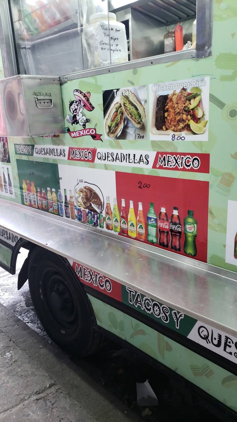 Tacos Y Quesadillas Mexico (Food Truck) | restaurant | 2030 Broadway, New York, NY 10023, USA | 3478467413 OR +1 347-846-7413