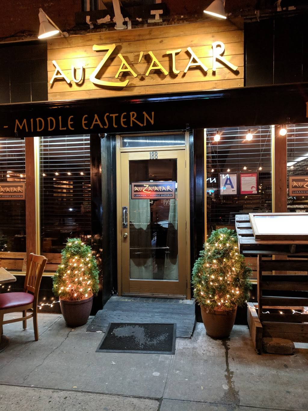 Au Zaatar | restaurant | 188 Avenue A, New York, NY 10009, USA | 2122545660 OR +1 212-254-5660