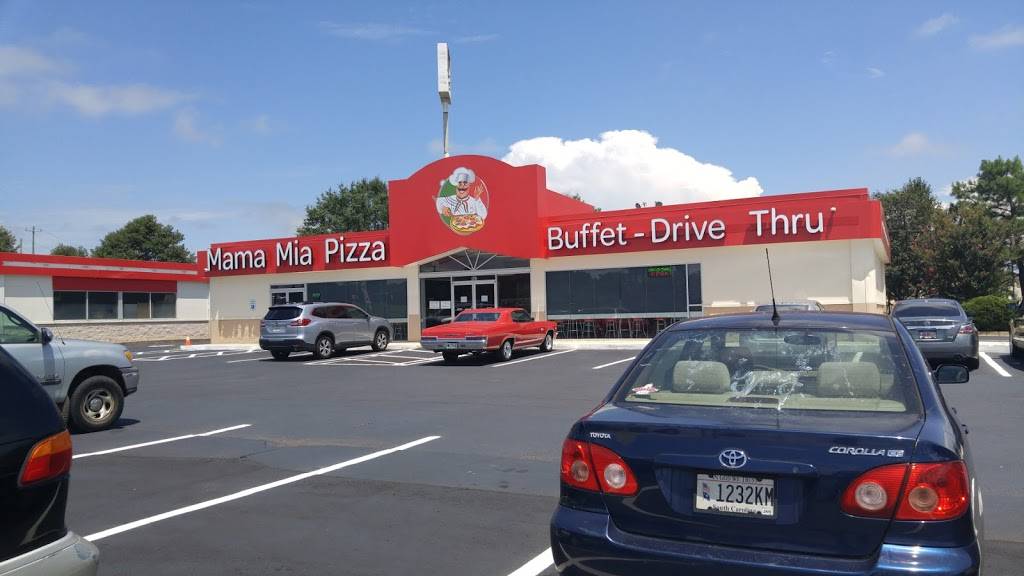 Mama Mia Pizza buffet Restaurant 862 Windslow Ave, Gaffney, SC