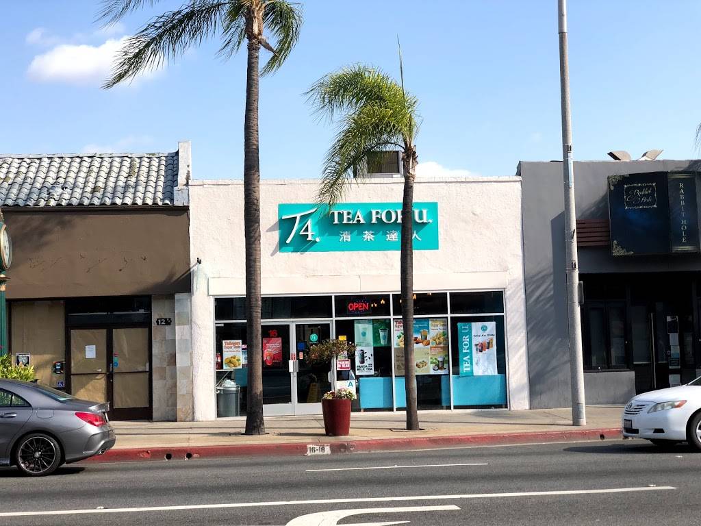 T4 - Tea For U | cafe | 16 W Main St, Alhambra, CA 91801, USA | 6266565832 OR +1 626-656-5832
