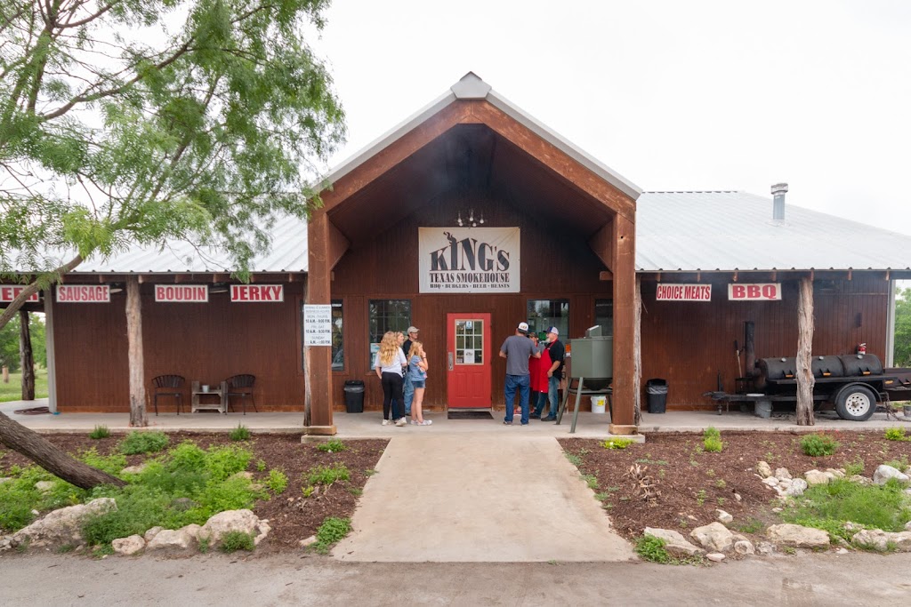 Kings Texas Smokehouse | restaurant | 1029 TX-55, Camp Wood, TX 78833, USA | 8305974242 OR +1 830-597-4242