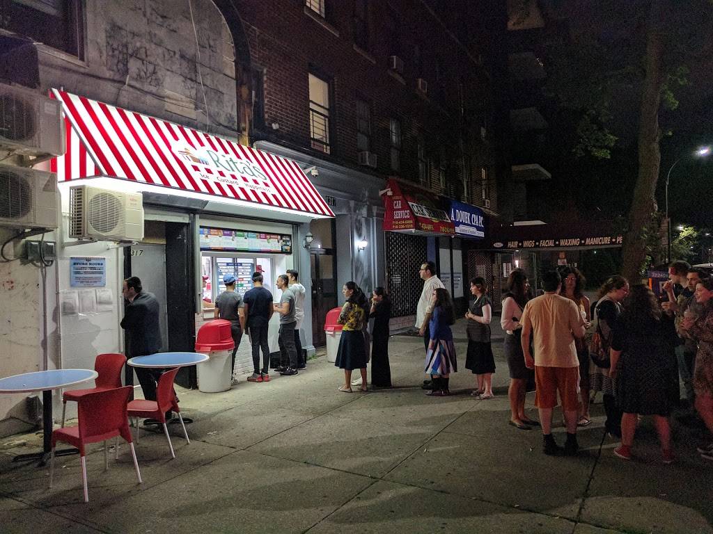 Ritas Italian Ice & Frozen Custard | restaurant | 1317 E 17th St, Brooklyn, NY 11230, USA | 3472546556 OR +1 347-254-6556