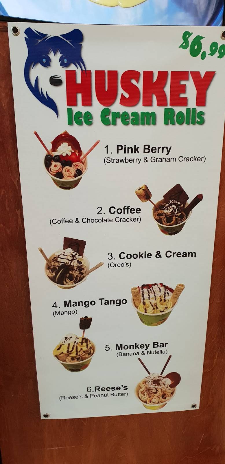 Huskey Ice Cream Rolls | restaurant | 4601 S Broadway Ave, Tyler, TX 75703, USA | 9033525333 OR +1 903-352-5333