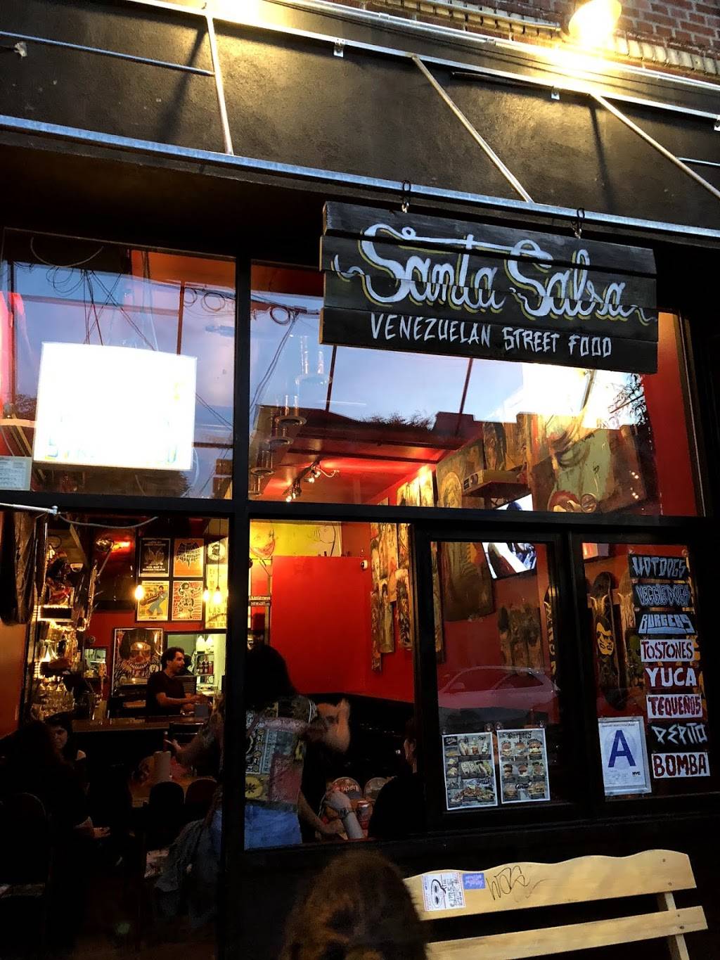 Santa Salsa | restaurant | 234 Starr St, Brooklyn, NY 11237, USA | 3473652710 OR +1 347-365-2710