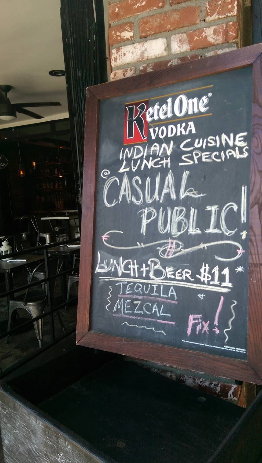 Casual Public | restaurant | 4305, 1745 N Vermont Ave, Los Angeles, CA 90027, USA