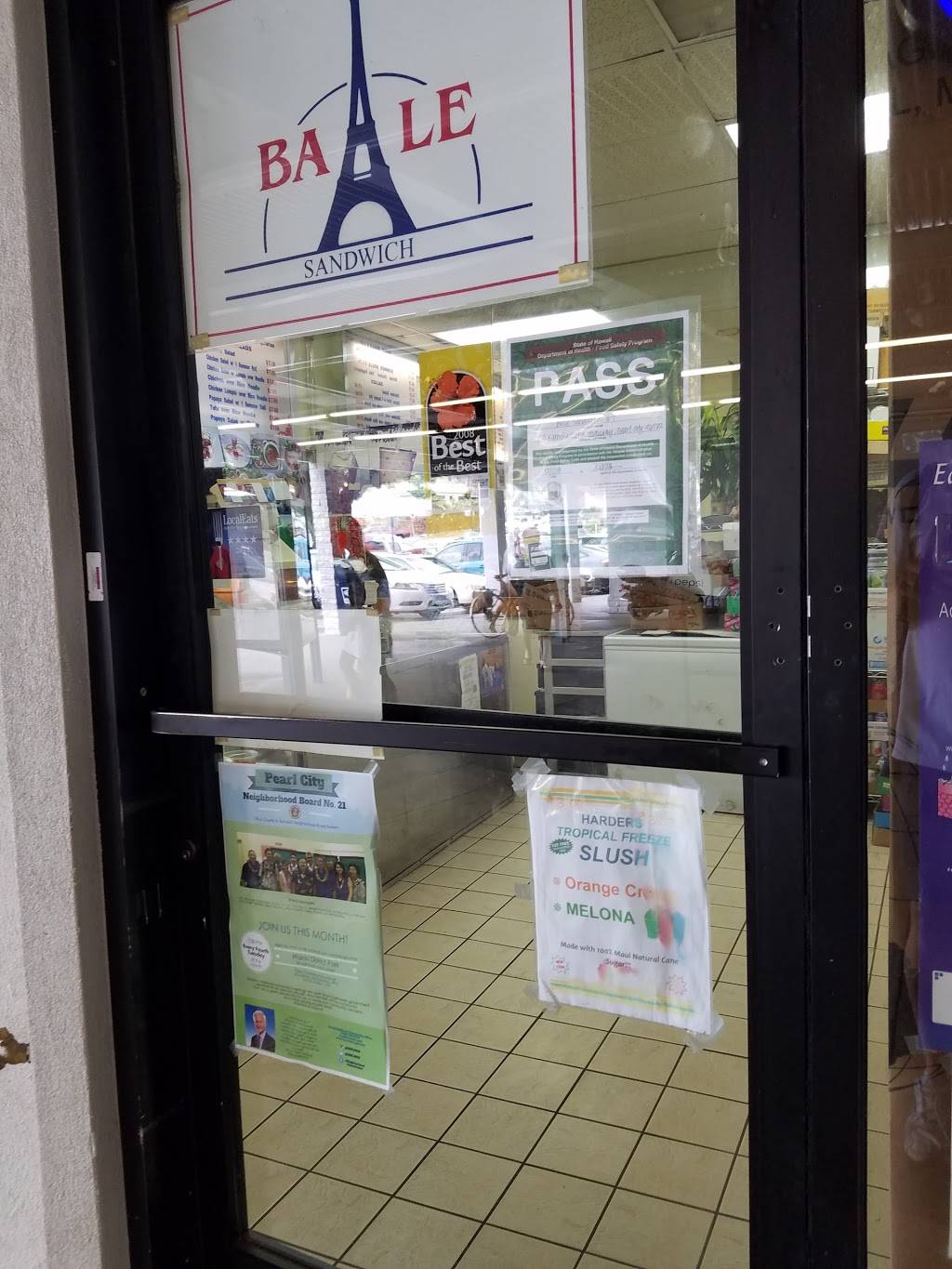 Ba-Le Sandwich Shop | restaurant | 850 Kamehameha Hwy, Pearl City, HI 96782, USA | 8084561811 OR +1 808-456-1811