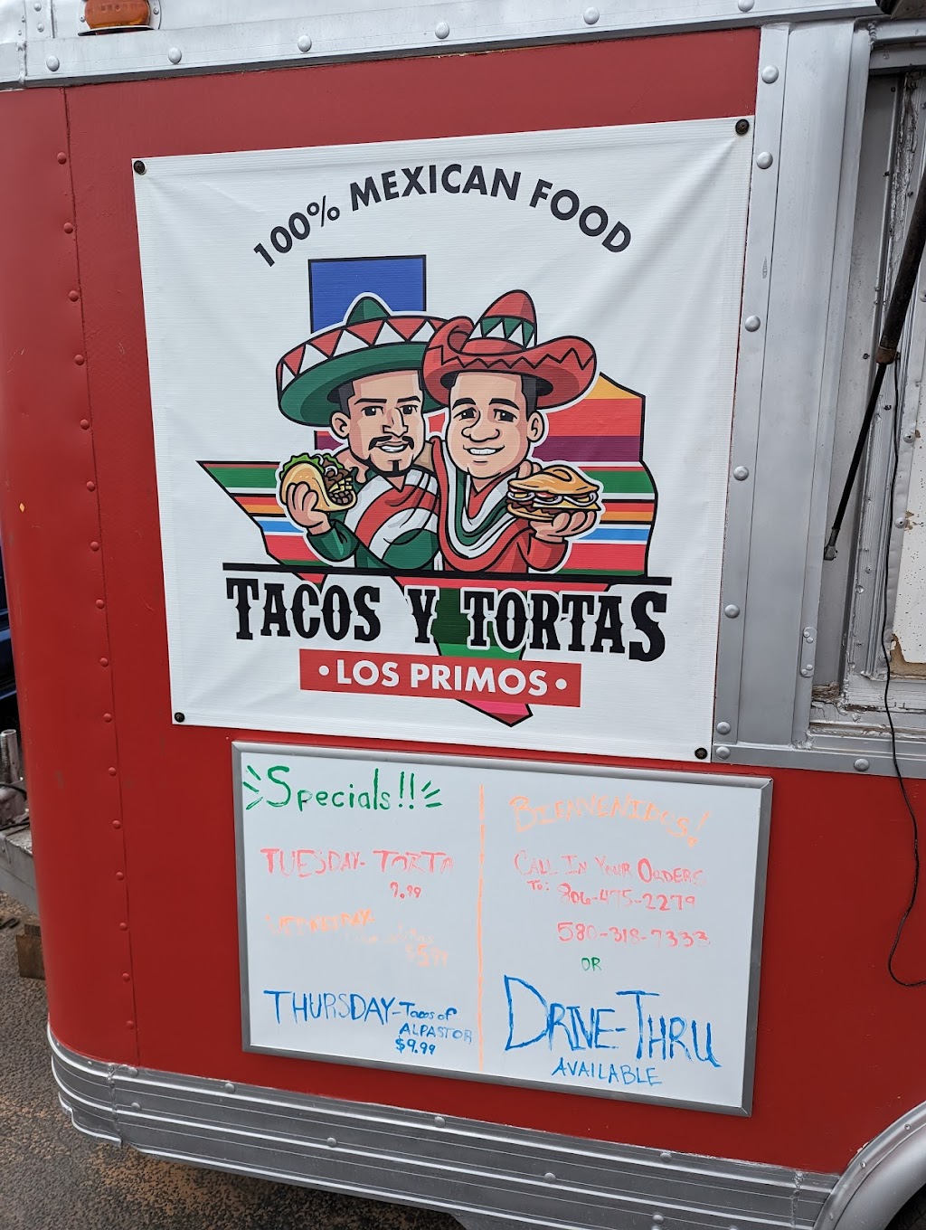 Los Primos Tacos Y Tortas | restaurant | 1900 Ave G NW, Childress, TX 79201, USA | 8064752279 OR +1 806-475-2279