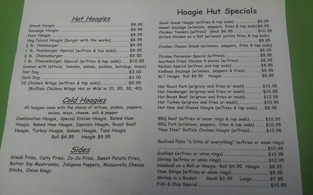 Hoagie Hut | 164 Porters Point Rd # 1, Colchester, VT 05446, USA