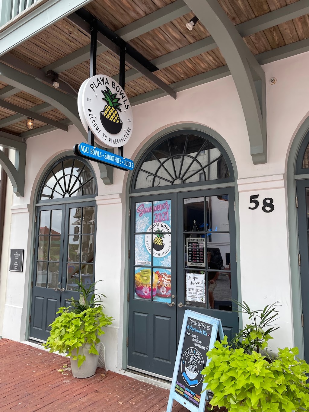 Playa Bowls Restaurant 58 Main St, Rosemary Beach, FL 32413, USA