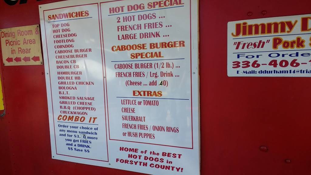 Little Red Caboose Sandwich | meal takeaway | 4284 Patterson Ave, Winston-Salem, NC 27105, USA | 3367671776 OR +1 336-767-1776