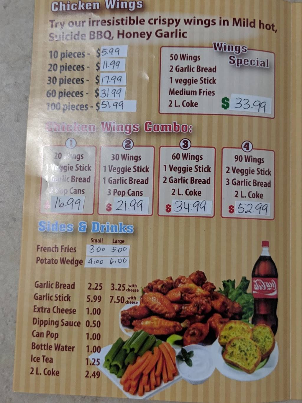Paradise Pizza & Wings | restaurant | 3232 Steeles Ave W #12, Concord, ON L4K 4C8, Canada | 9056697679 OR +1 905-669-7679