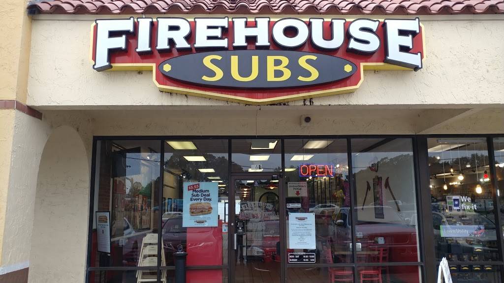 Firehouse Subs | meal delivery | 36 Blanding Blvd B, Orange Park, FL 32073, USA | 9042760701 OR +1 904-276-0701