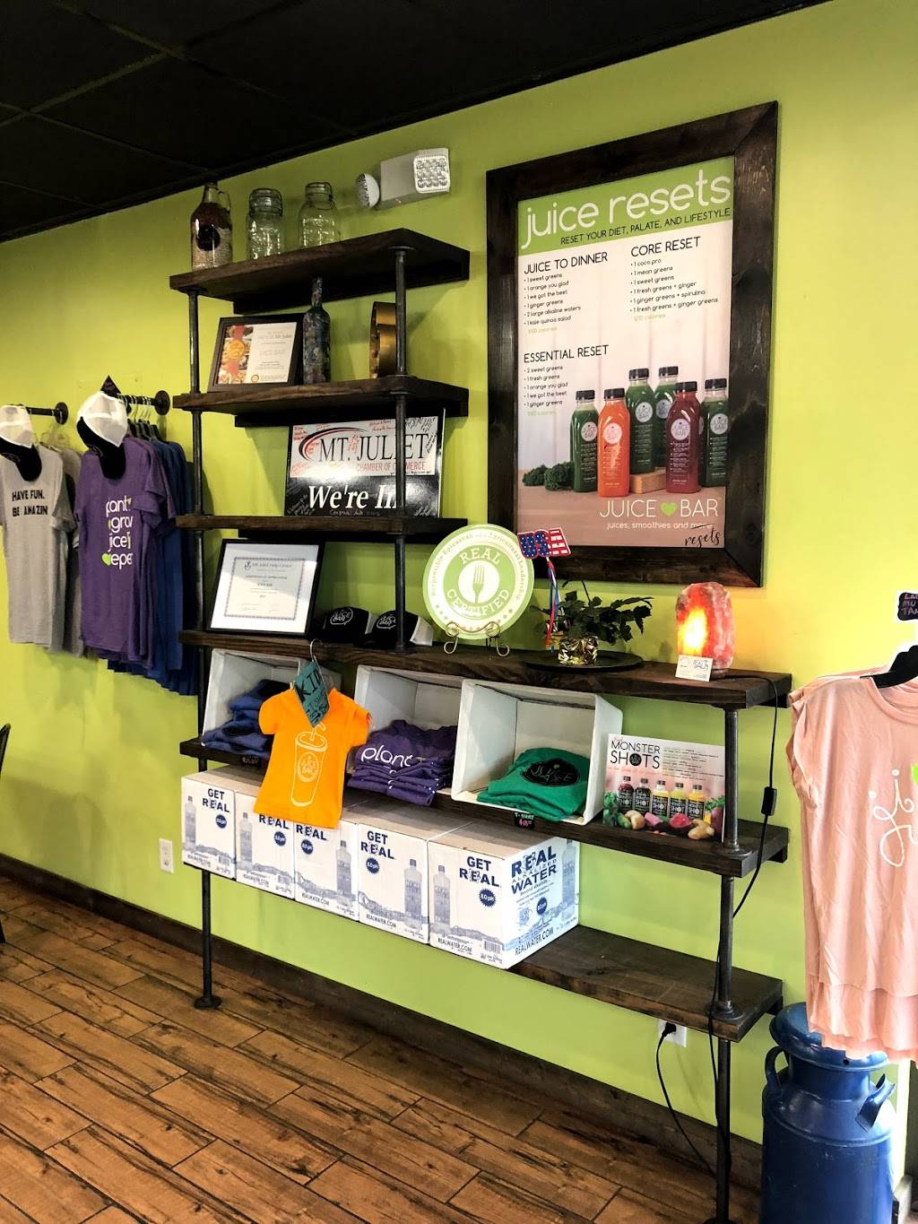 Juice Bar Mt Juliet 2726 N Mt Juliet Rd, Mt. Juliet, TN 37122, USA