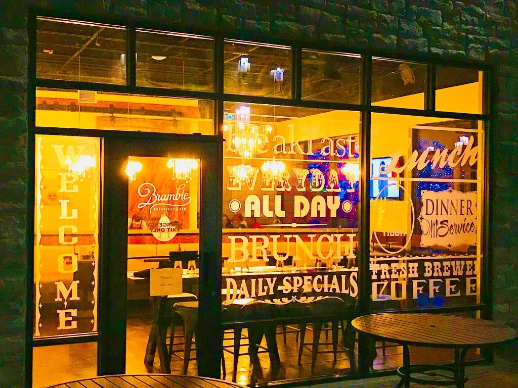 Bramble Breakfast & Bar | restaurant | 400 Riverwalk Terrace #100, Jenks, OK 74037, USA | 9185283054 OR +1 918-528-3054