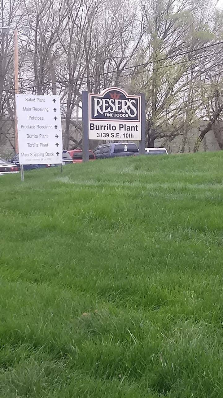 RESER'S Fine Foods Burrito Plant 3139 SE 10th St, Topeka, KS 66607, USA
