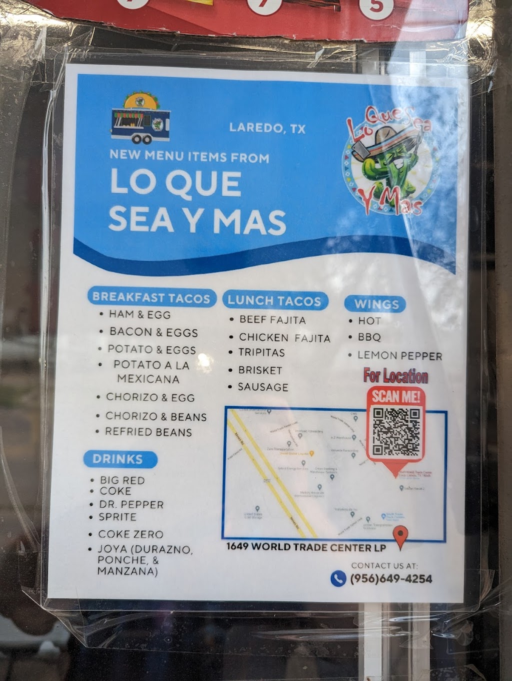 Lo Que Sea Y Mas | restaurant | 1649 World Trade Center Loop, Laredo, TX 78045, USA
