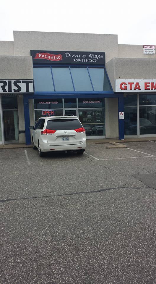 Paradise Pizza & Wings | restaurant | 3232 Steeles Ave W #12, Concord, ON L4K 4C8, Canada | 9056697679 OR +1 905-669-7679