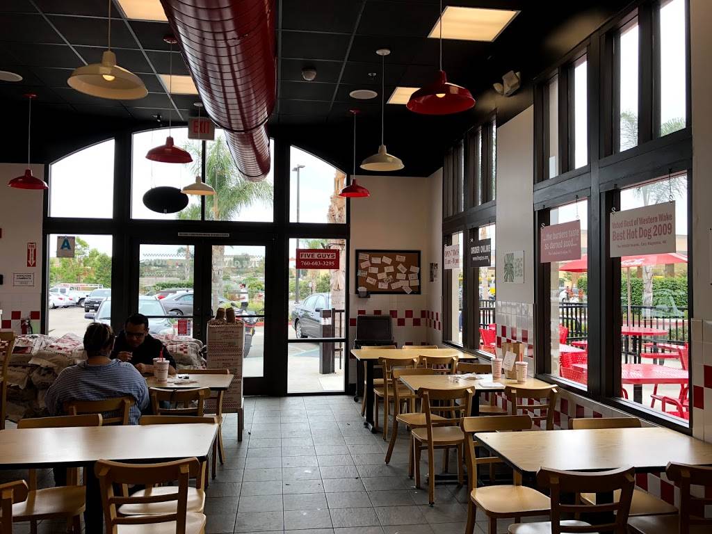 Five Guys | meal takeaway | 2519 Palomar Airport Rd, Carlsbad, CA 92011, USA | 7606033295 OR +1 760-603-3295