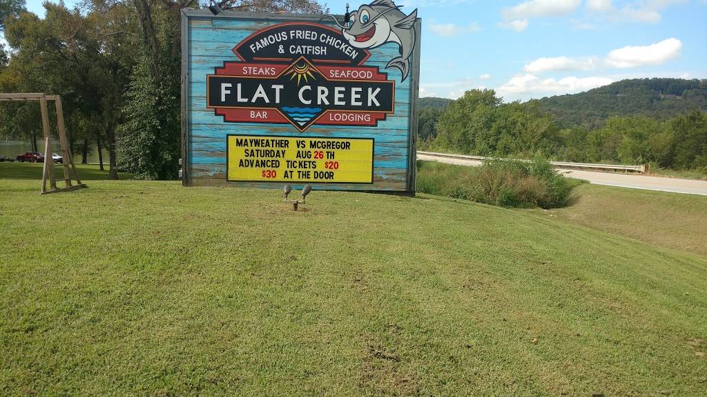 Flat Creek Restaurant | restaurant | 7847 MO-173, Cape Fair, MO 65624, USA | 4175384802 OR +1 417-538-4802