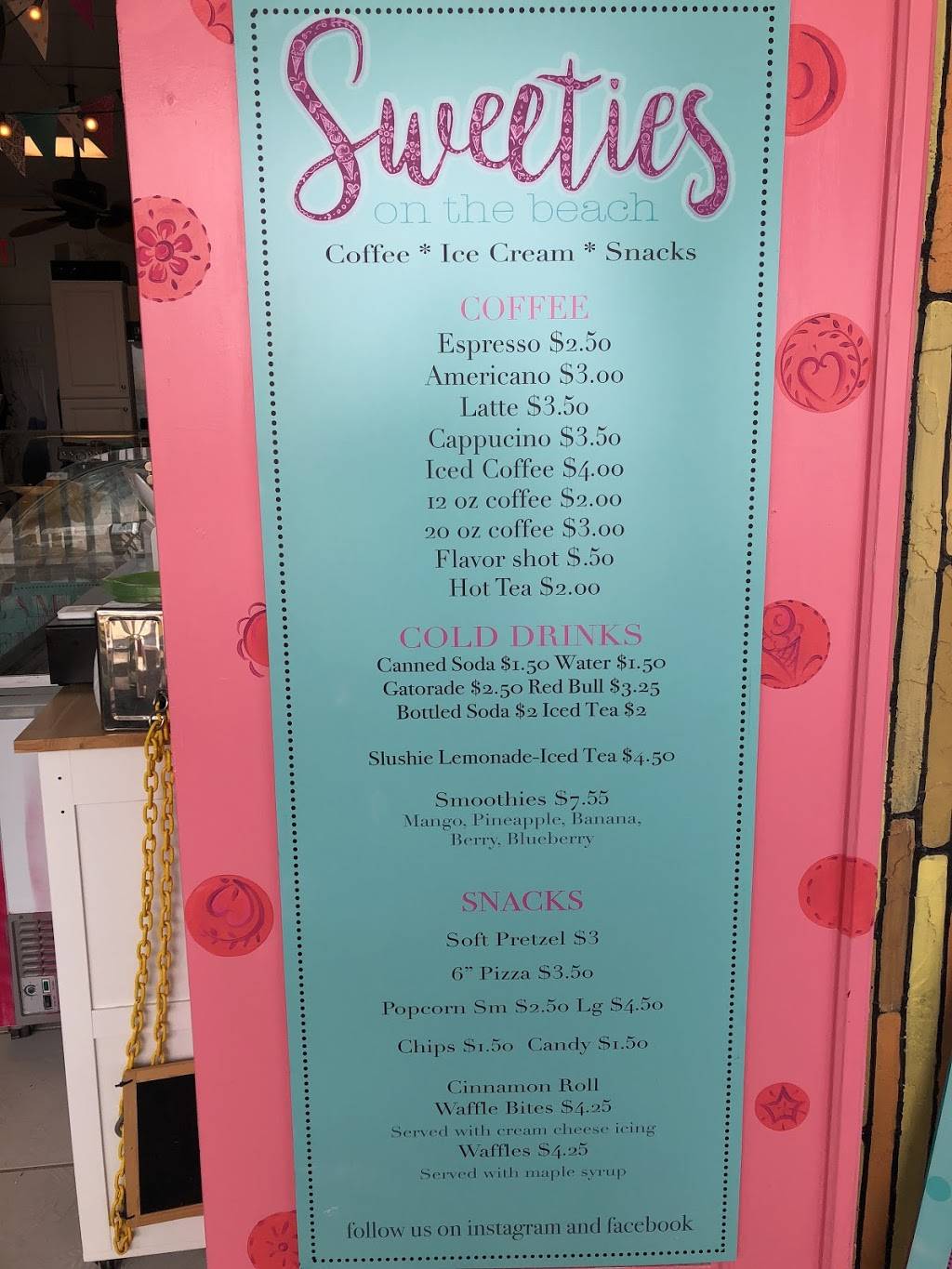 Sweeties on the Beach | cafe | 8090 Sorrento Ln, Naples, FL 34114, USA | 2393085903 OR +1 239-308-5903