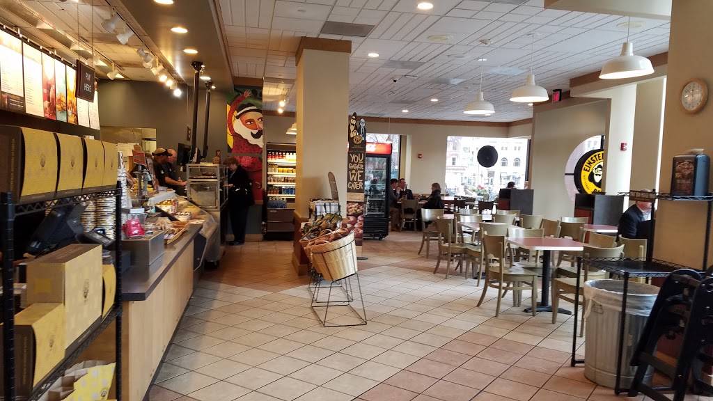 Einstein Bros. Bagels | cafe | 41 S High St, Columbus, OH 43215, USA | 6144631290 OR +1 614-463-1290