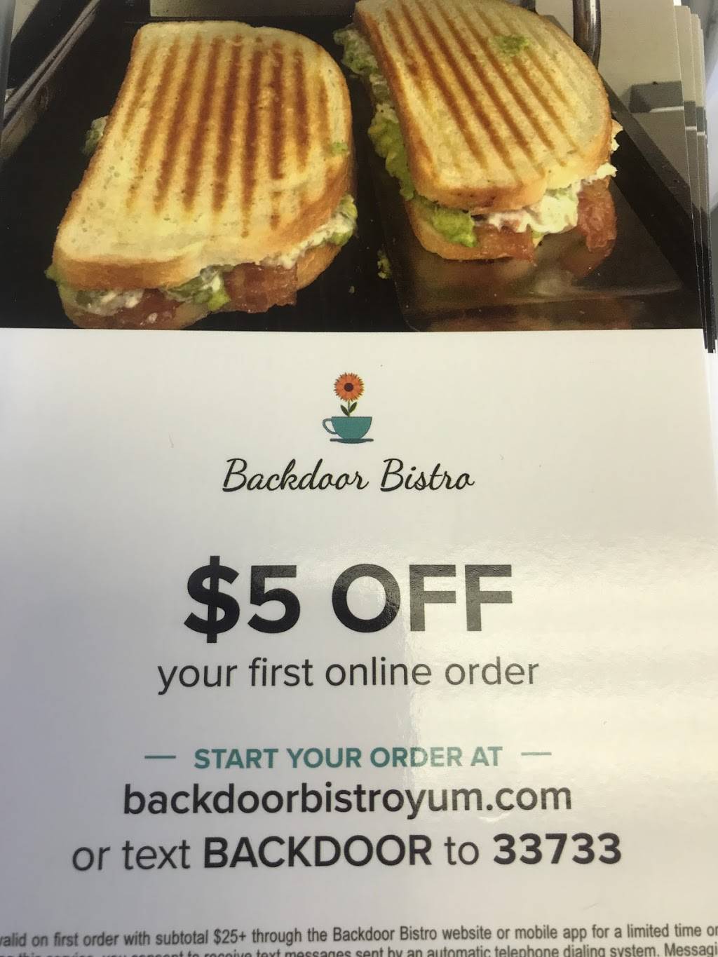 Backdoor Bistro | restaurant | 120 S Hill Ave, South Hill, VA 23970, USA | 4345849533 OR +1 434-584-9533
