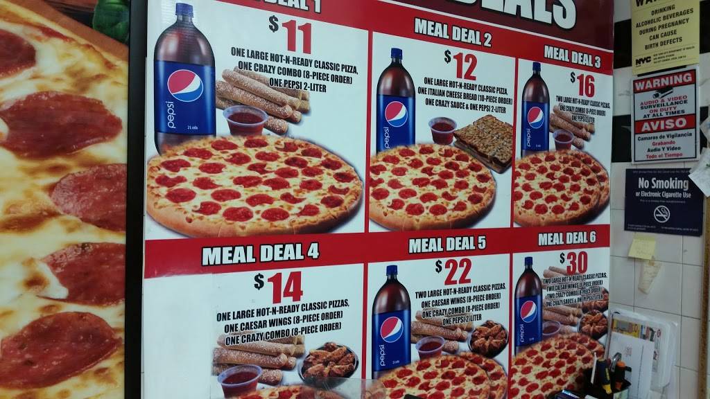 Little Caesars Pizza | meal takeaway | 1332 St Nicholas Ave, New York, NY 10033, USA | 2125432127 OR +1 212-543-2127