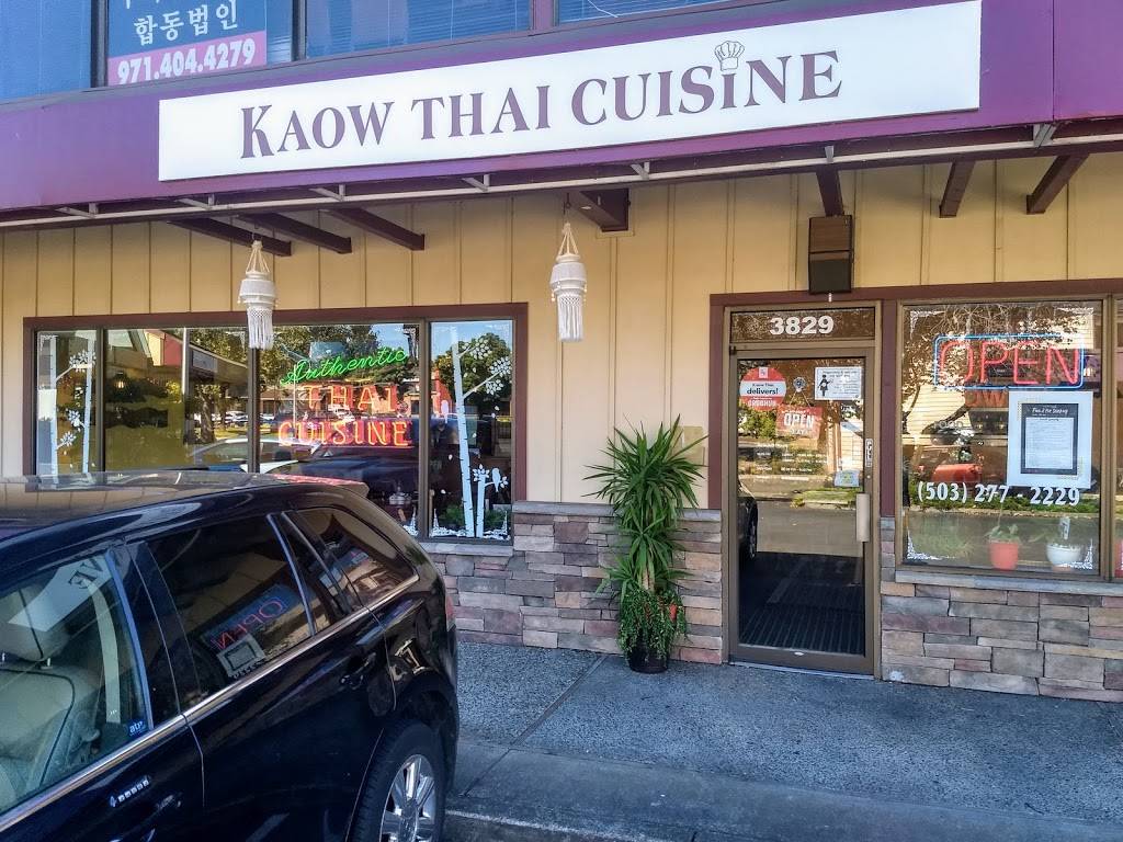 Kaow Thai Cuisine Restaurant 3829 Sw Hall Blvd Beaverton Or 97005 Usa