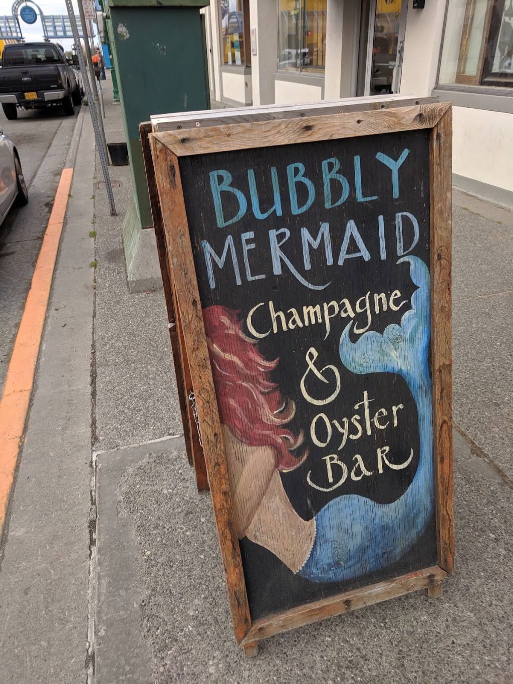 The Bubbly Mermaid Oyster Bar Restaurant 417 D St Anchorage Ak 99501 Usa 