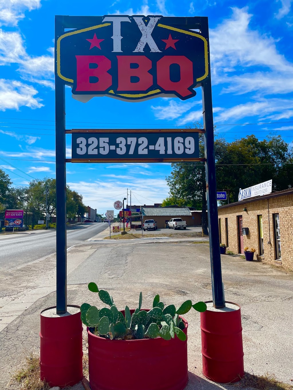 TX BBQ | restaurant | 305 N High St, San Saba, TX 76877, USA | 3253724169 OR +1 325-372-4169