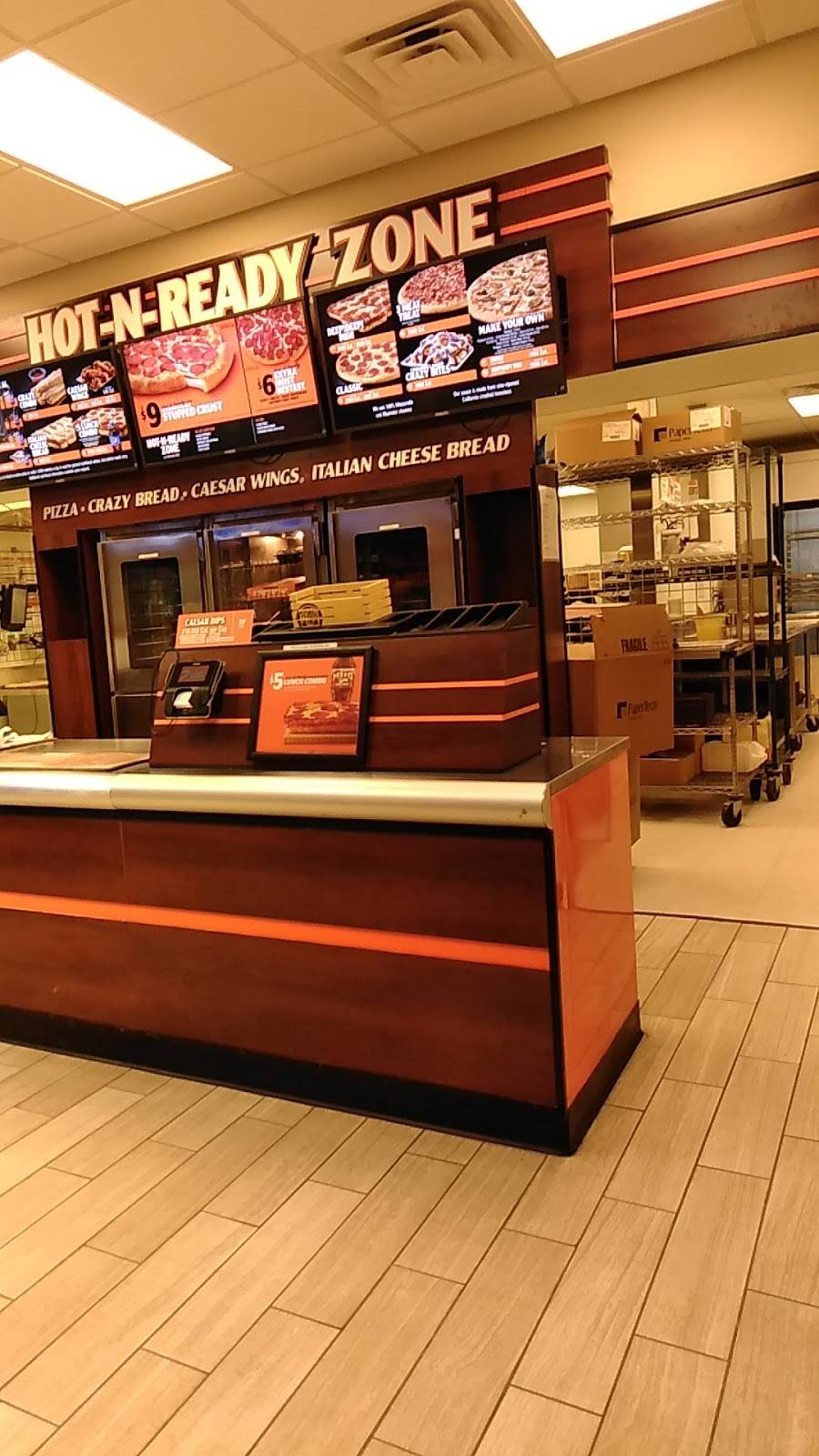 Little Caesars Pizza | meal takeaway | 2695 E Division St, Diamond, IL 60416, USA | 8155185111 OR +1 815-518-5111