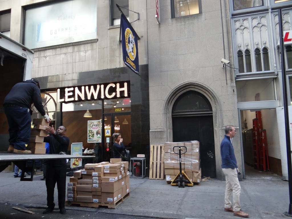 Lenwich | meal delivery | 202 W 40th St, New York, NY 10018, USA | 2125752520 OR +1 212-575-2520