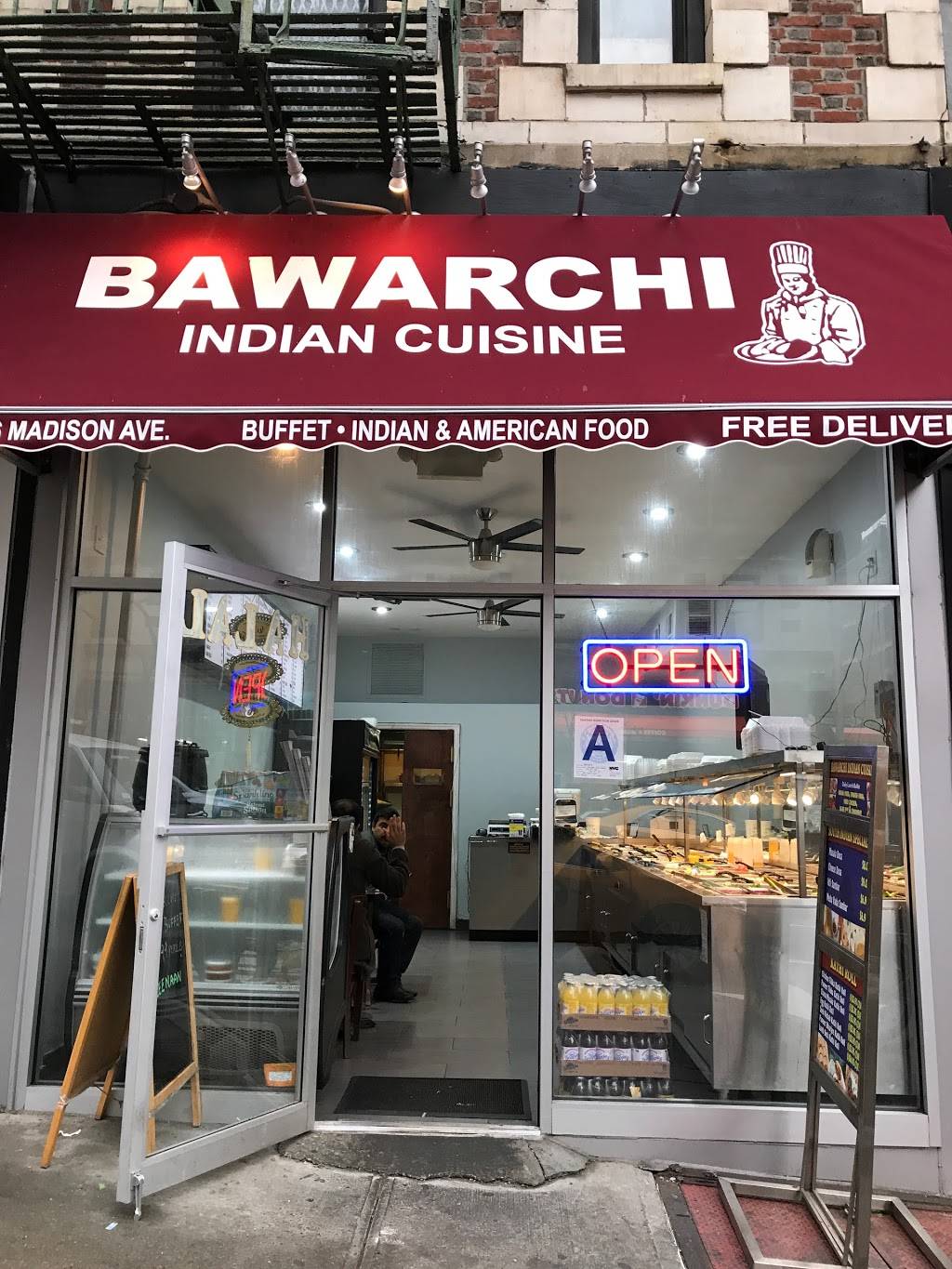 Bawarchi | restaurant | 1396 Madison Ave, New York, NY 10029, USA | 2122897700 OR +1 212-289-7700