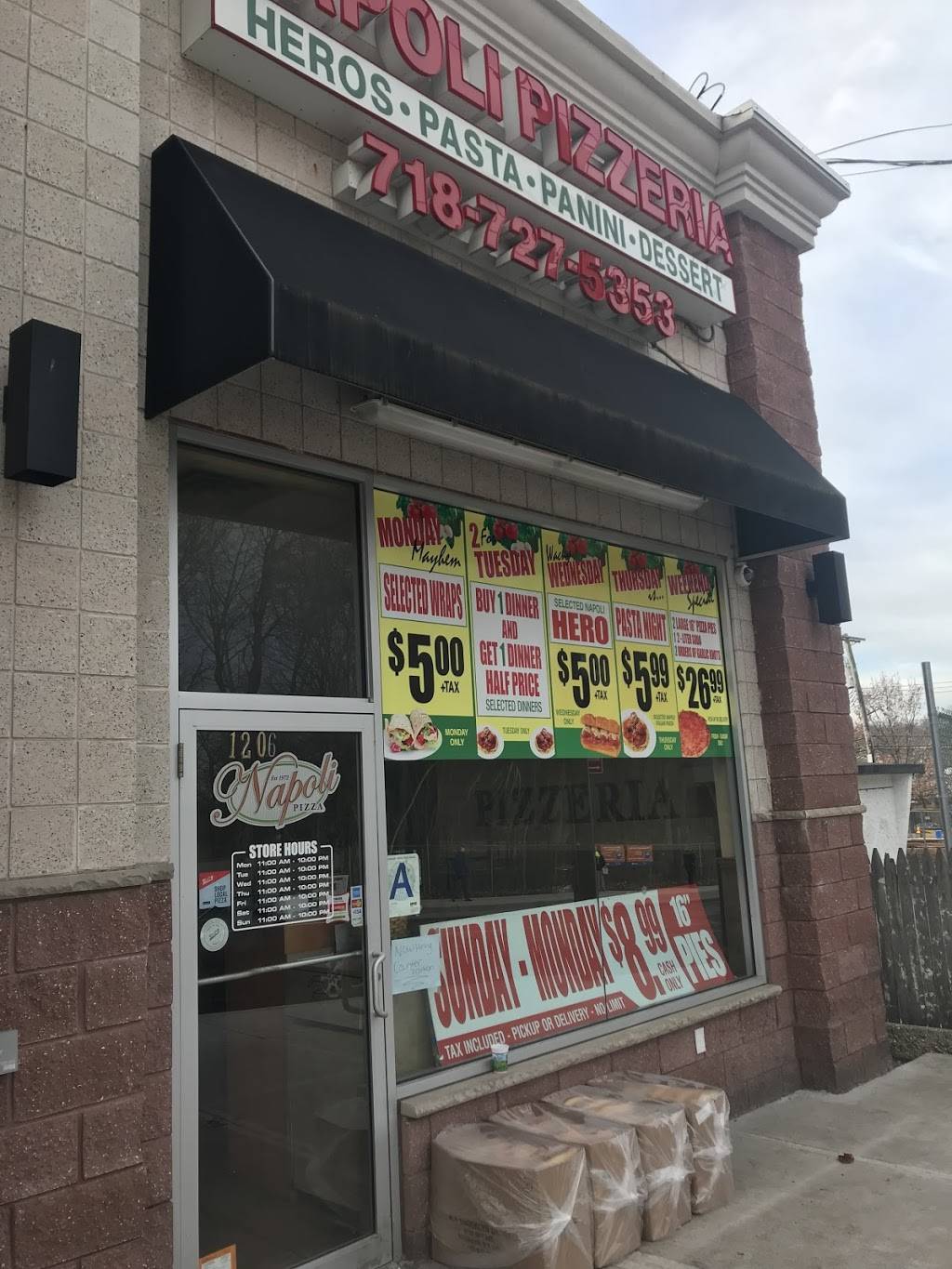 Napoli Pizza | meal delivery | 1206 Victory Blvd, Staten Island, NY 10301, USA | 7188663803 OR +1 718-866-3803