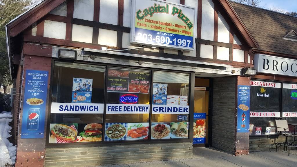 Capital Pizza | 1528, 666 Brooklawn Ave, Bridgeport, CT 06604, USA