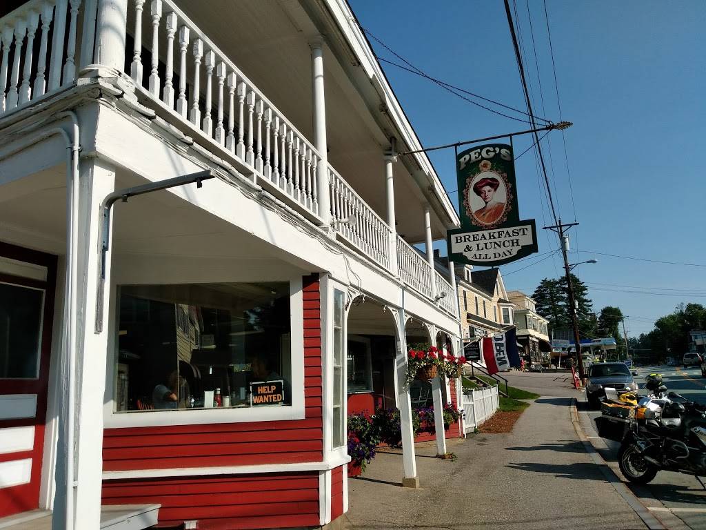 Pegs Restaurant | restaurant | 86 Main St, North Woodstock, NH 03262, USA | 6037452740 OR +1 603-745-2740