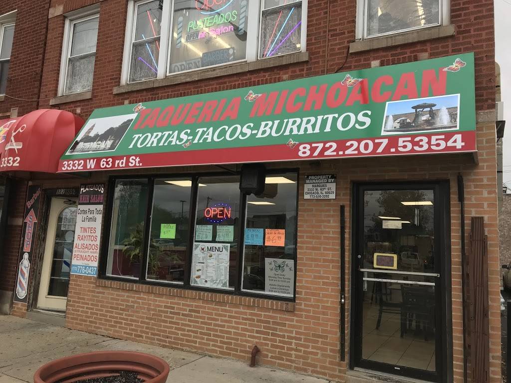 Taqueria Michoacan | 3332 W 63rd St, Chicago, IL 60629, USA