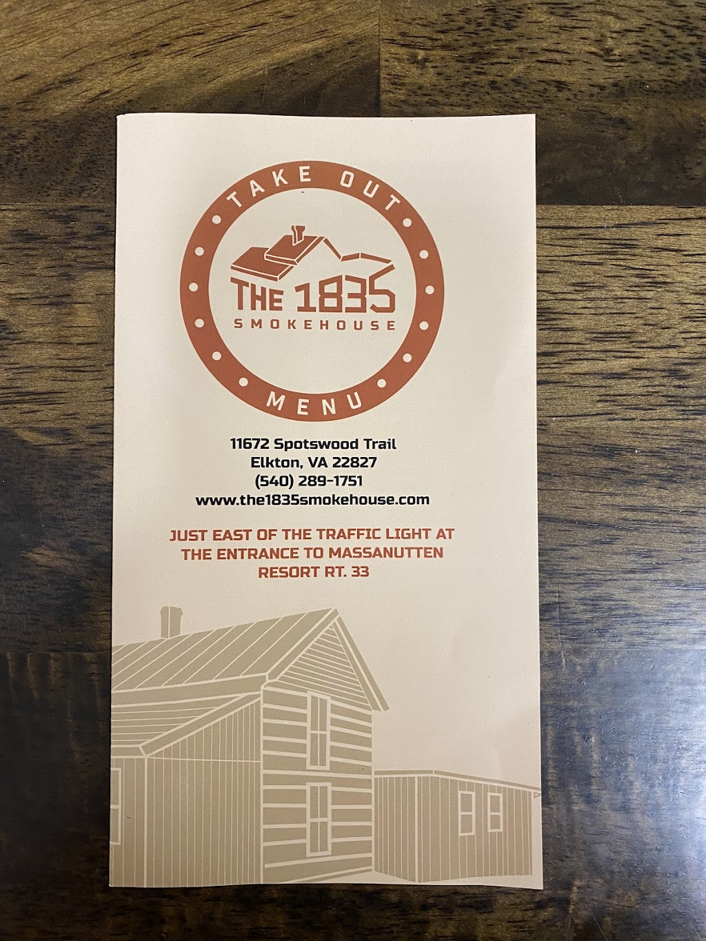 The 1835 Smokehouse | restaurant | 11672 Spotswood Trail, Elkton, VA 22827, USA | 5402891751 OR +1 540-289-1751