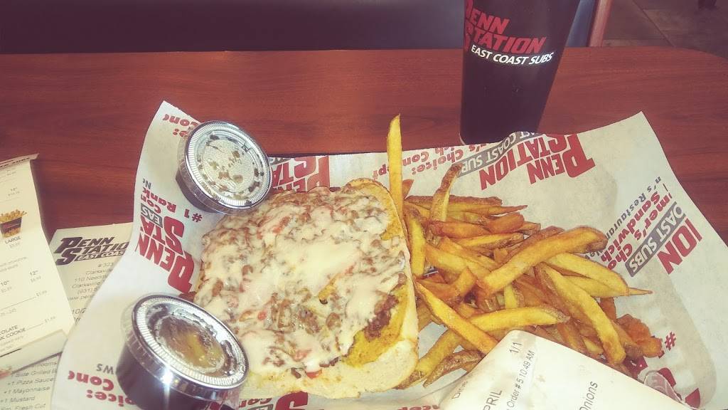 Penn Station East Coast Subs | meal takeaway | 110 Needmore Rd A, Clarksville, TN 37043, USA | 9315383616 OR +1 931-538-3616