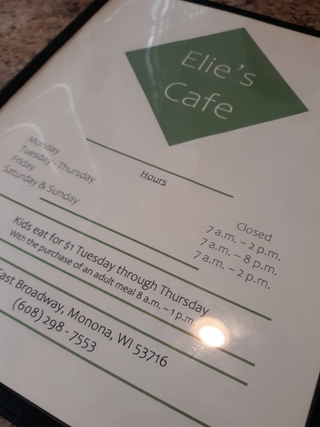 Elies Cafe | restaurant | 909 E Broadway, Madison, WI 53716, USA | 6082987553 OR +1 608-298-7553