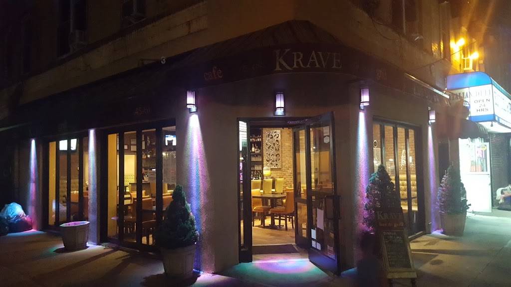Krave Cafe & Grill | cafe | 45-01 Ditmars Blvd, Queens, NY 11105, USA | 7182047711 OR +1 718-204-7711