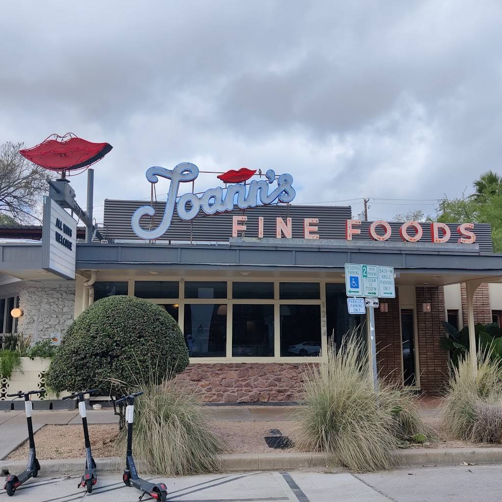 Joanns Fine Foods | restaurant | 1224 S Congress Ave, Austin, TX 78704, USA | 5123586054 OR +1 512-358-6054