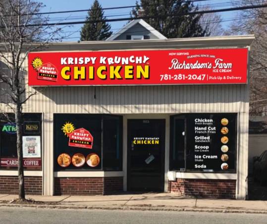 krispy krunchy chicken | meal takeaway | 902 Main St, Woburn, MA 01801, USA | 7812812047 OR +1 781-281-2047