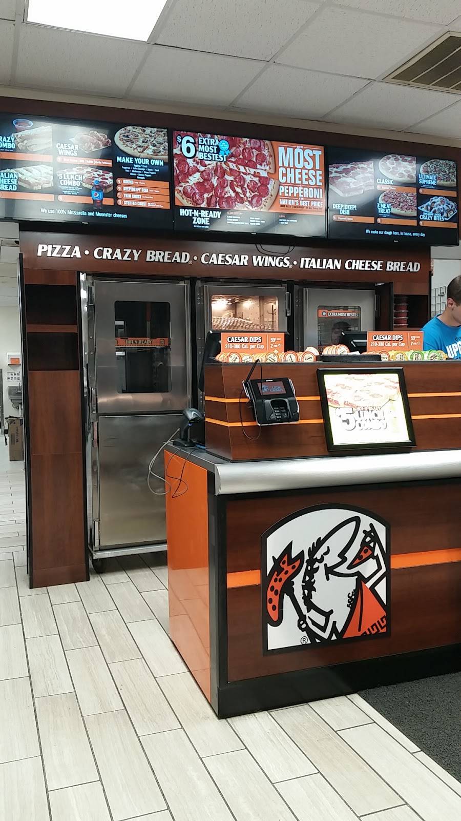 Little Caesars Pizza | meal takeaway | 731 E Main St, Jackson, OH 45640, USA | 7402867010 OR +1 740-286-7010