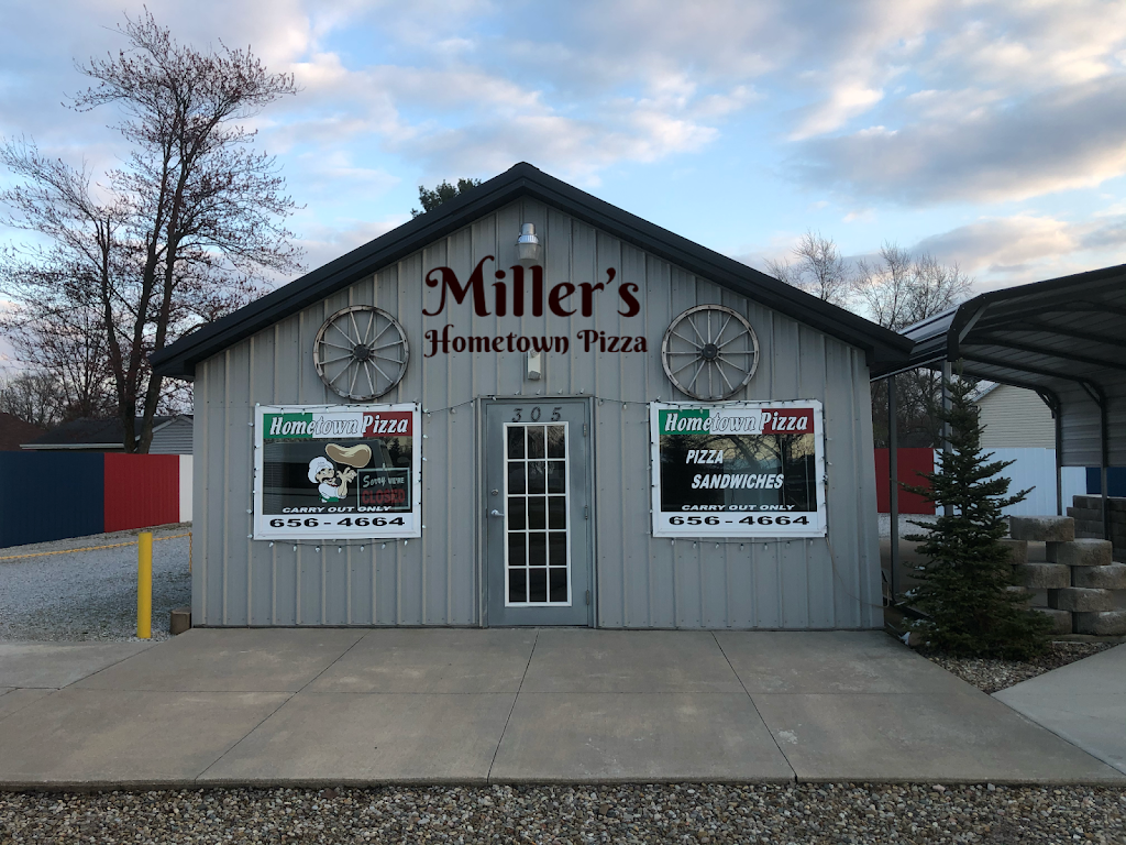 Miller’s Hometown Pizza | meal takeaway | 305 W Maple Ave, North Liberty, IN 46554, USA | 5746564664 OR +1 574-656-4664